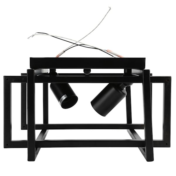 E26 Taklampa Amerikansk Industriell Smidesjärn Korridorlampa för Hall Balkong AC85-240V
