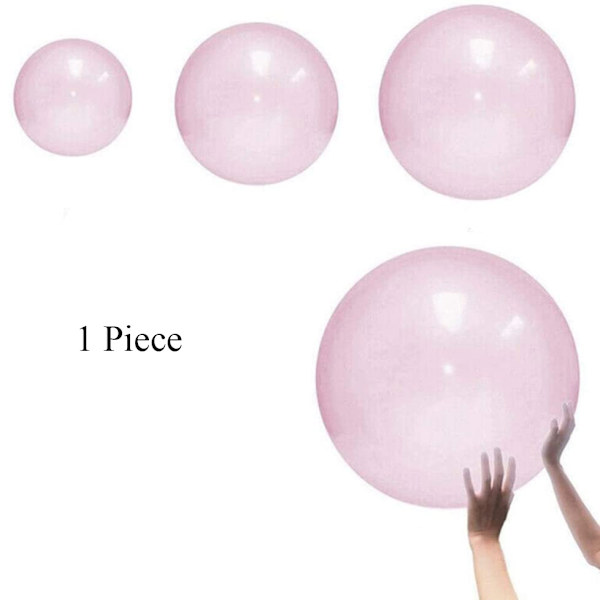 Vattenballong, bubbelbollleksak, bubbelballong, bubbelboll vattenfylld interaktiv, mjuk gummiball, bubbelboll uppblåsbar för sommarstrand,