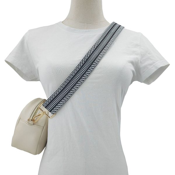Axelremsersättning Crossbody Bred Axelrem Väska Remmar Justerbara Canvas Remmar Handväska Rem Ersättningsbälten