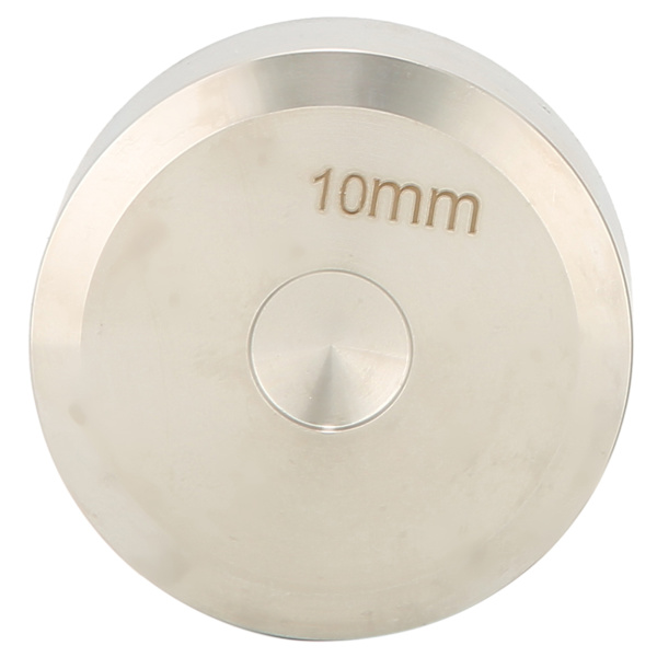 10mm Dubbelsidig Nitar Stans Läderhantverk Knapp Installationsverktyg Sättare Bas Kit