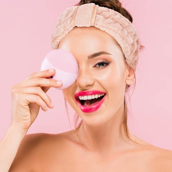 Eleganta Mikrofiberhårband, Söt och Delikat Design för Spa, Ansiktsbehandling och Smink, Bekväma att Bära Hela Dagen, 3 Olika Mjuka Enfärgade Färger, Hög Kvalitet