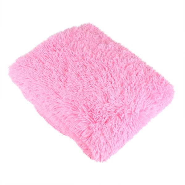 Mjuk plyschfilt varm sänglakan sängkläder täcke sofföverdrag heminredning rosa