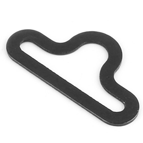 50 set metall justerbar fluga hårdvara Cravat klämma krok fäste slips rem