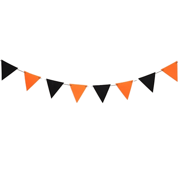 Halloween tygbanderoll hängande vimpel flag girlang dekoration fest prydnader (#3)