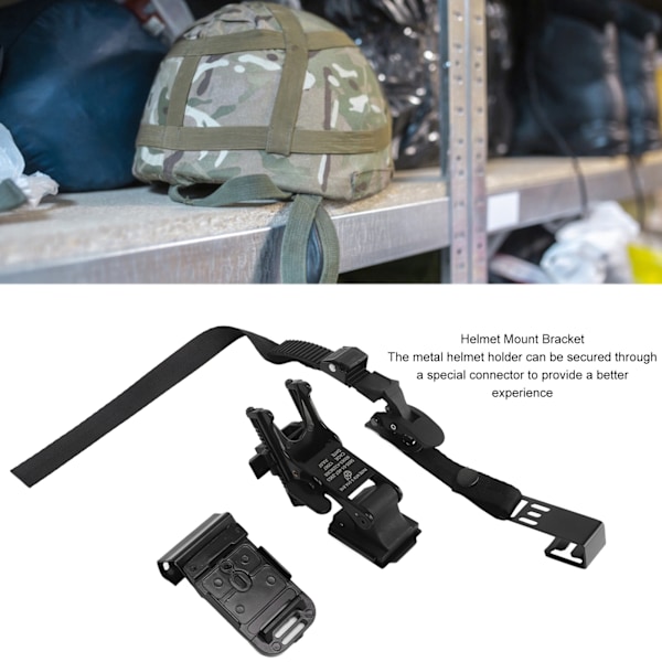 NVG Hjälmfäste Konsol Aluminiumlegering Nattvision Glasögon Hjälm Montering Konsol MICH Konsol + Dragrep + Tipper