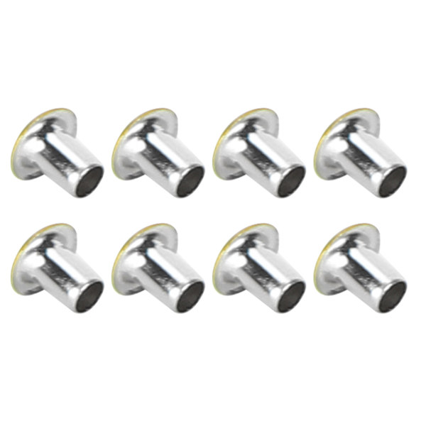 500 st mässingsöljetter 2 mm innerhål färgglada öljetter kit för kläder skor väska DIY hantverk gul