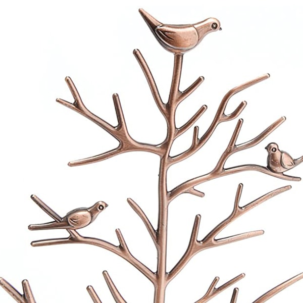 Fåglar smyckesställ kedjeställ träd armbandsställ smycken