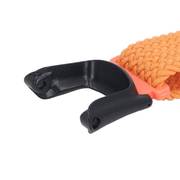Vävd Nylon Klockarmband Tvättbart Justerbar Storlek Snabbkoppling Klockarmband för Suunto Ambit 1 2 2S 2R 3 Sport 3 Peak Orange