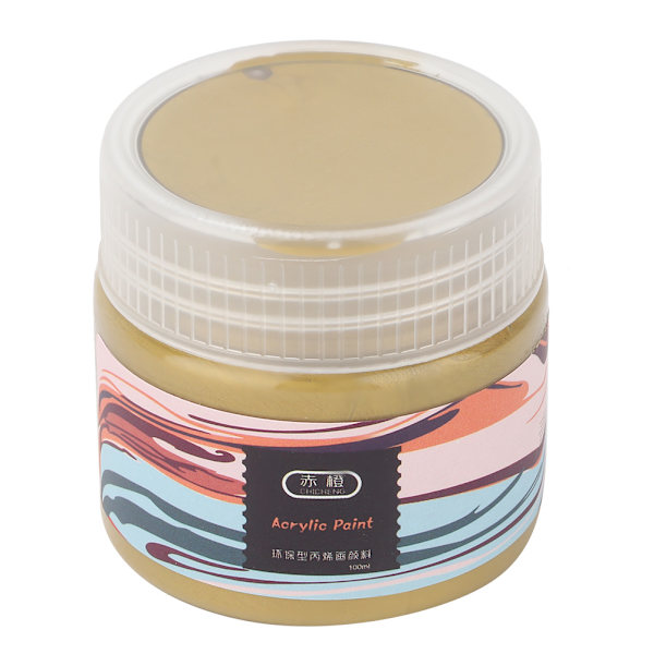 100 ml akrylfärg konstnärsmålning pigment konst hantverk målning ritning färg (brons)