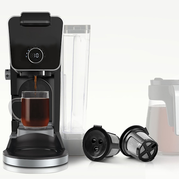 Återanvändbara Kapslar Pod 3 Hål Överlägsen Filtrering Påfyllningsbar Kaffekapsel för Ninja CFP201 CFP301