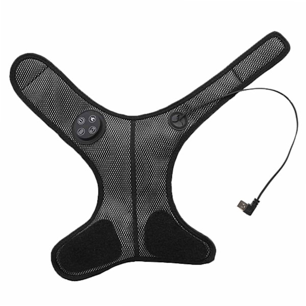 Elektrisk fot- och ankelmassageapparat Vibrationsuppvärmning Fot akupunkturpunktsmassage