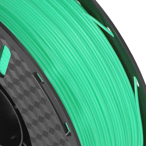 PLA 1.75mm Filament Hög Noggrannhet Rökfri 3D-skrivarfilament Utskrift Förbrukningsvaror 1kg Grön