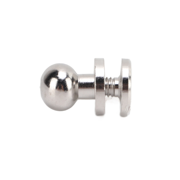 20 set mässingsnitar silver slitstyrka DIY-projekttillbehör för bälteshandväskor 7x6 mm