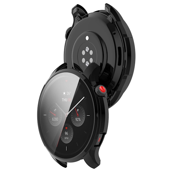 Skärmskydd till Amazfit GTR4/GTR4 Pro - Svart