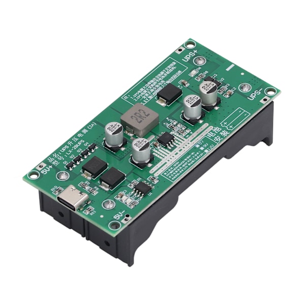 15W 3A Hög effekt UPS Batteri Boost Laddningsmodul 18650 Litiumbatteri Step Up Laddare Board 5V 1A