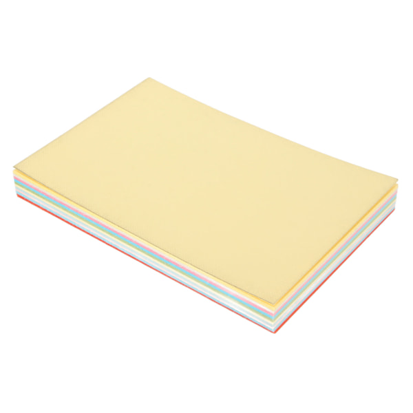 200 st Färgglada Kort 15 x 10 cm Utskrivbara Tomma Kort Pärlemorskimrande Papper DIY Målning Vykoart
