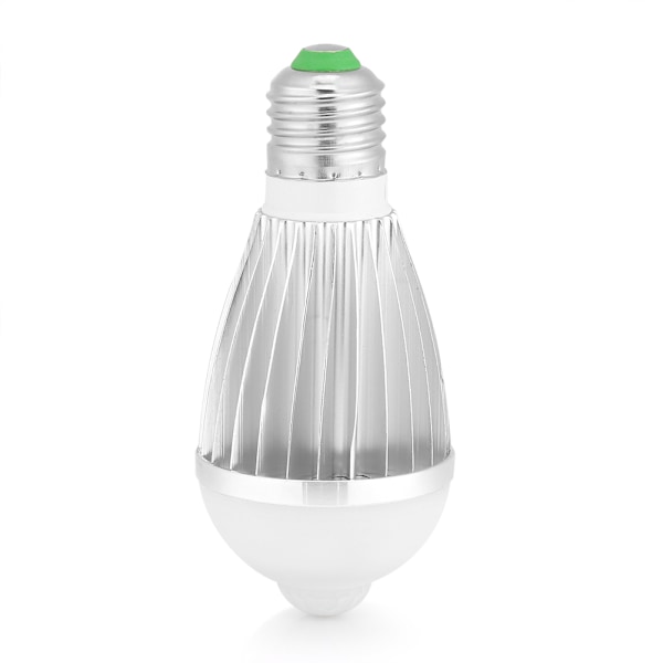 E27 Automatisk infraröd rörelsesensor LED nattlampa glödlampa 7W/ Varm vit/ 3200k