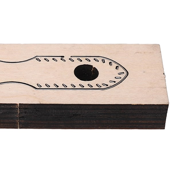 Läder Skärform Strip C40 A Tjock Träbas Högkolstål Hållbar Läder Skärverktyg för Scrapbooking Läder