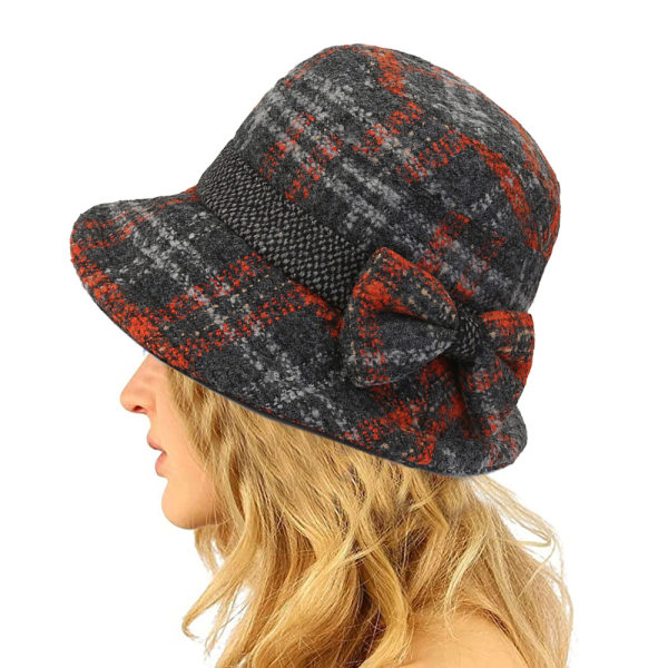 Dam Winter Warm Hat，Mellanålders och ålderdomsmössa casual och