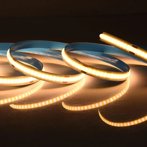 LED-remsa ljusremsa ljusremsa LED-remsor band │ ljusrör inomhus utomhus belysning ljusslingor │ COB 12V strömförsörjning │
