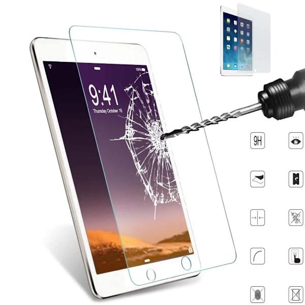 Härdat Glas Skärmskydd för iPad 10.2 2021/2020/2019 Gen 9/8/7