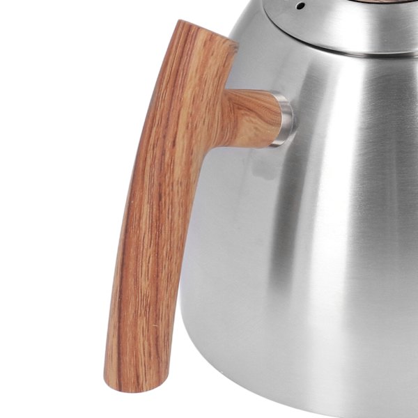 Häll över vattenkokare 800 ml Hållbar Rostfri Stål Bakelit Handtag Ergonomisk Design Svanhals Pip Kaffe Vattenkokare
