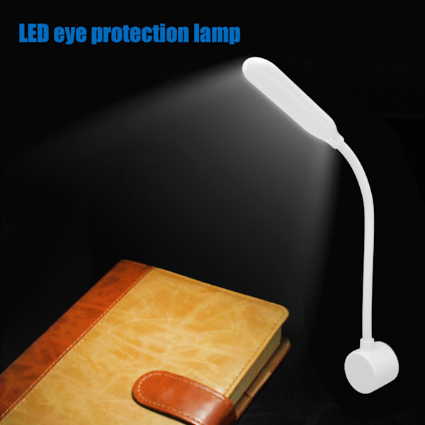 6W magnetisk LED-arbetslampa USB-driven steglös dimning arbetslampa med universell slang