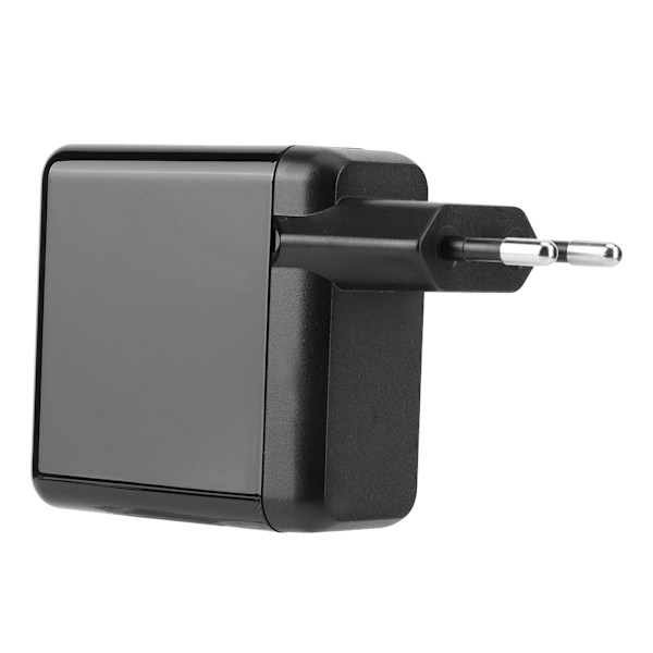 Strömadapter PD45W Brandsäker Material Typ‑C till Typ‑C Datakabel med Typ‑C till DC5525 EU-kontakt AC100‑240V