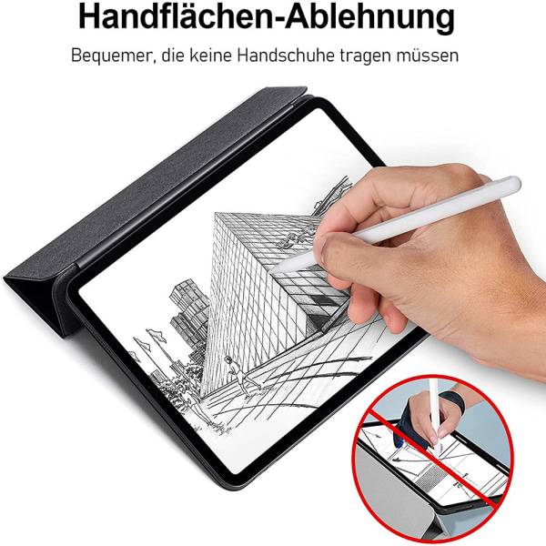 Pekstift för iPad, Högprecisions Penna med Handflataavvisning Kompatibel med iPad Pro (11\"/12.9\"), iPad 6:e/7:e/8:e Gen, iPad Air 3:e & 4:e Gen, iPad Mini