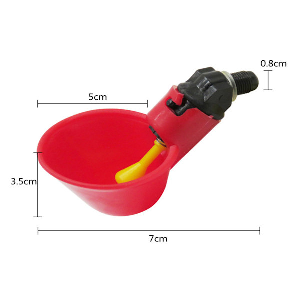Chicken Drinker Automatisk fjäderdrickare DIY Any Assembly
