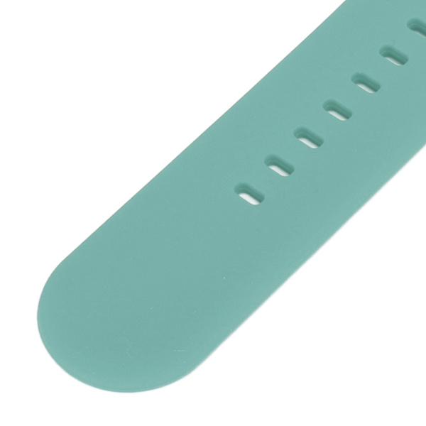 26 mm silikonklockarmband, flexibelt justerbart ersättningsarmband för Fenix 7X 6X 5X ljusblått