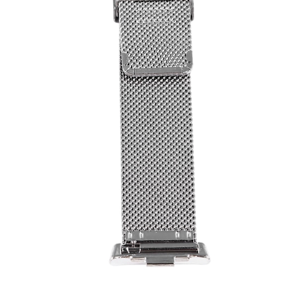 Ersättningsarmband Rostfritt Stål Sportklocka Armband för Mi Band 8 Silver