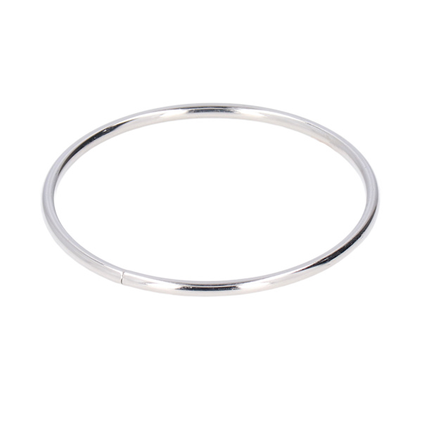 50 st metallringar slitstarka utsökta multifunktionella slitstarka blekningsfria metall O-ringar för väska kläder pärlor 60x3mm