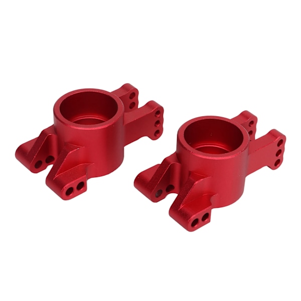 RC Bakaxelbärare Aluminiumlegering Caster Block med Lager för TRAXXAS 1/8 4WD SLEDG Röd
