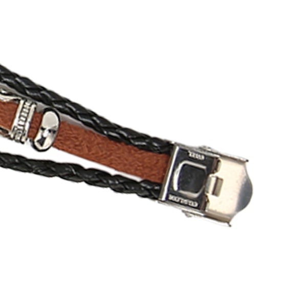Smart Watch Armband Armband Hudvänlig Justerbar Bekväm Hållbar PU Läder Klockarmband för Redmi Band 2 Brun