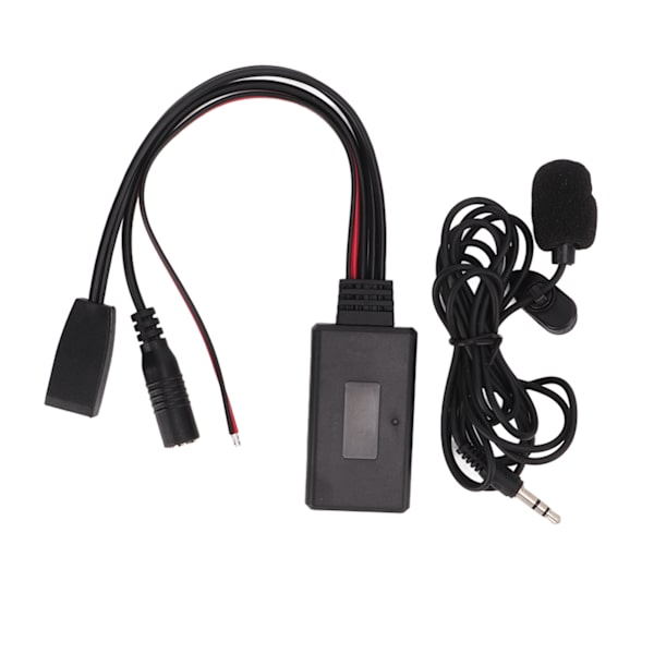 10-stifts Bluetooth Aux IN-adapterkabel Handsfree med mikrofon Ersättning för E46 1999‑2006