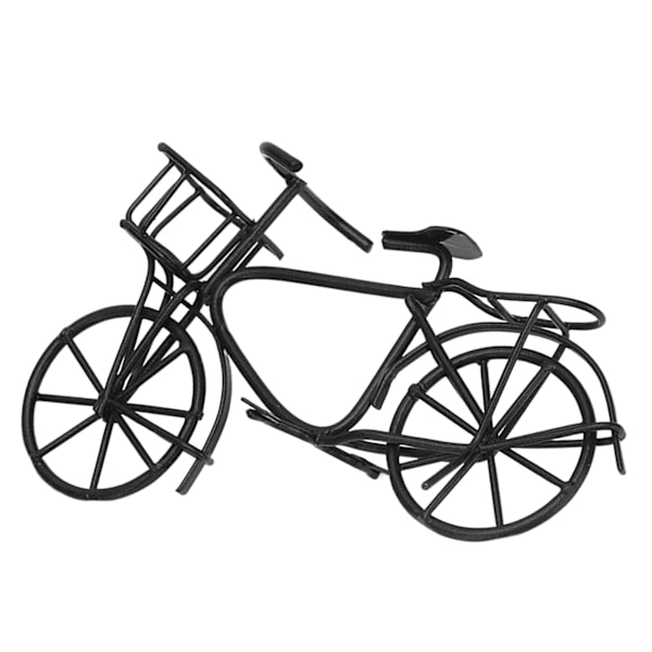 Dockhus Metallcykel Fashionable Simulation 1:12 Dockhus Miniatyr Metallcykel Dekoration