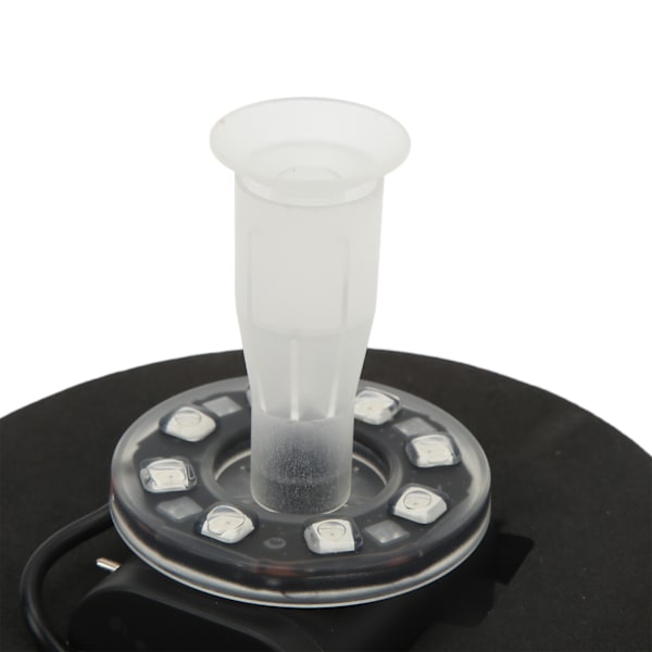 Solcellsdriven Vattenfontänpump-Set för Utomhus med Batteridriven LED-Lampa Flytande Split Typ DC8V