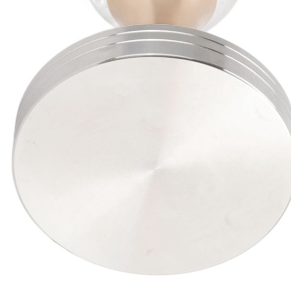 Kristallkula Kaffeepulver Tamper Rostfreier Stahl Basis Kaffeepresse Hammer für Küche Cafe Gold Säule 51mm / 2.0in
