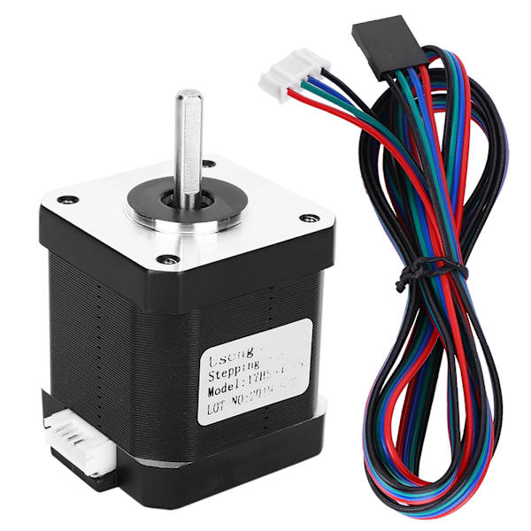17HS8401S 17 Steppermotor 4-trådig 3D-skrivarmotor Ersättning Elektriska Tillbehör