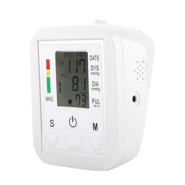 Elektronisk blodtrycksmätare Armtyp Hälsovård LCD-display