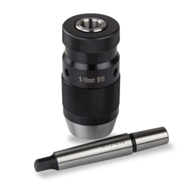 Borrchuck nyckellös borrchuck 1-16mm B16 med konisk dorn MK2 drivflikCondition:Ny
