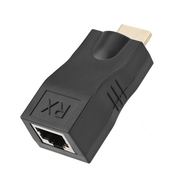 2x HDMI 30m till RJ45 nätverkskabel förlängare omvandlare repeater över CAT-5e CAT6