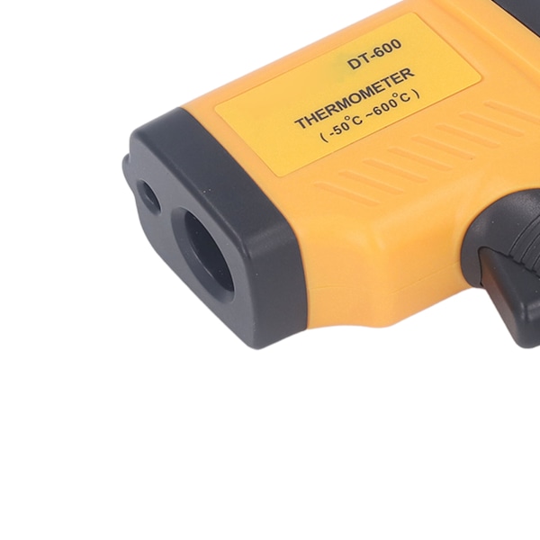 Infraröd Termometer Digital Display Beröringsfri Temperaturpistol ‑50‑600℃ Temp Gun