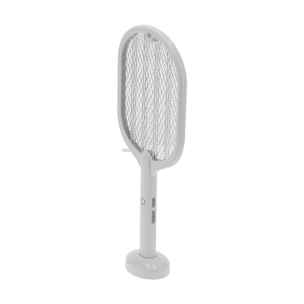 Elektrisk insektsdödare 2 i 1 Smart Bug Zapper med USB-uppladdningsbar bas, erbjuder 3-lagers säkerhetsnät och effektiv myggfälla för A