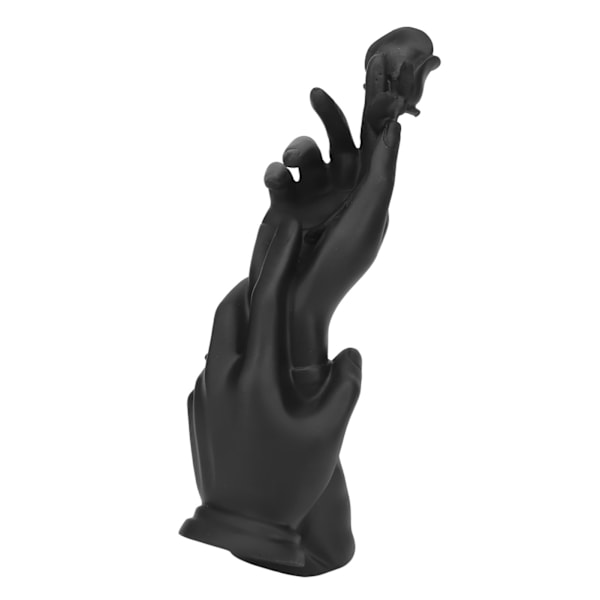Smyckesorganisatör i Handform, Stilren och Funktionell Handmannekäng i Polyresin med Elegant Design för Visning av Ringar, Armband, Klockor, Håraccessoarer
