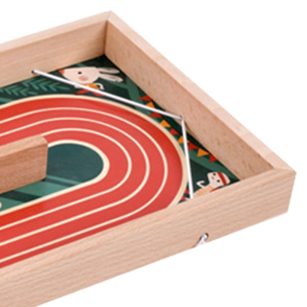 Barn Träbord Hockeyspel Interaktivt Pedagogiskt Oändligt Kul Snabbt Sling Desktopspel