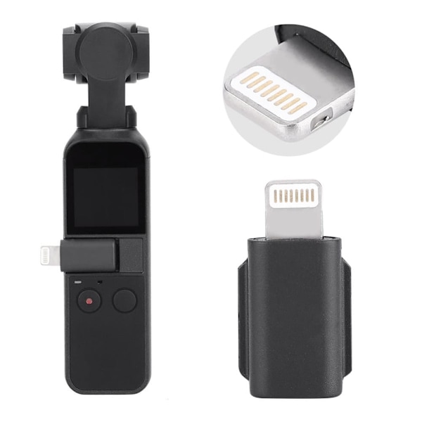 Telefonjackadapter för DJI OSMO Pocket för iPhone Smartphone (Lightning)