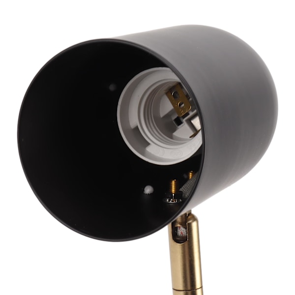 Vägglampa med Svängarm Järn E27 E26 Justerbar Vinkel Modern Sänglampa Fast Installation Läs Lampa för Sovrum Vardagsrum Kontor Svart