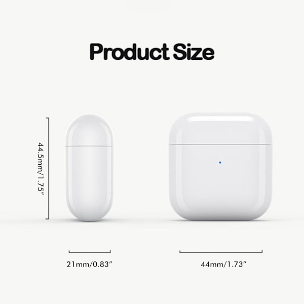 Pro 4 Bluetooth 5.0 Trådlösa Hörlurar Vattentäta och Svettsäkra In-Ear Stereo Earbuds Automatisk Parning Trådlösa Hörlurar 0.1